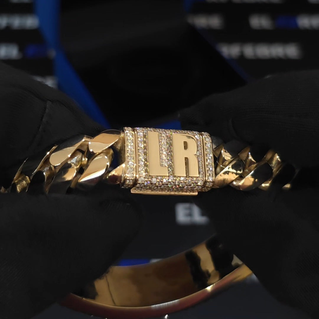 14mm MiamiCubanLink Custom Bracelet