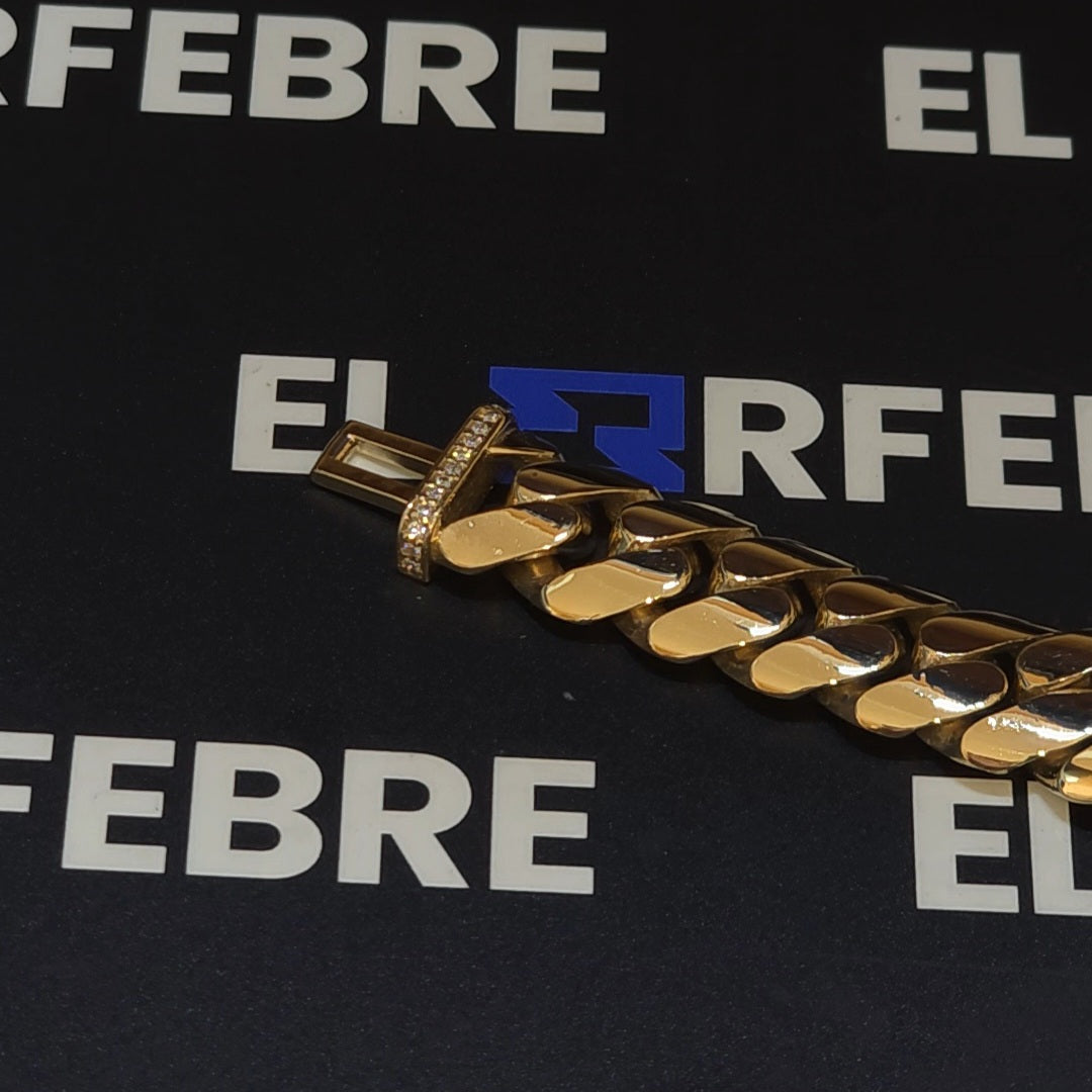 14mm MiamiCubanLink Custom Bracelet