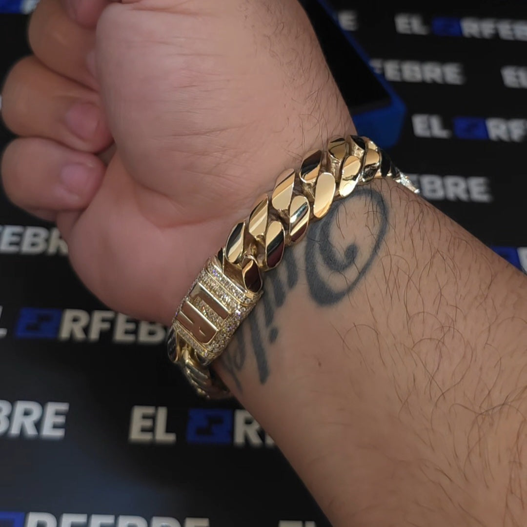 14mm MiamiCubanLink Custom Bracelet