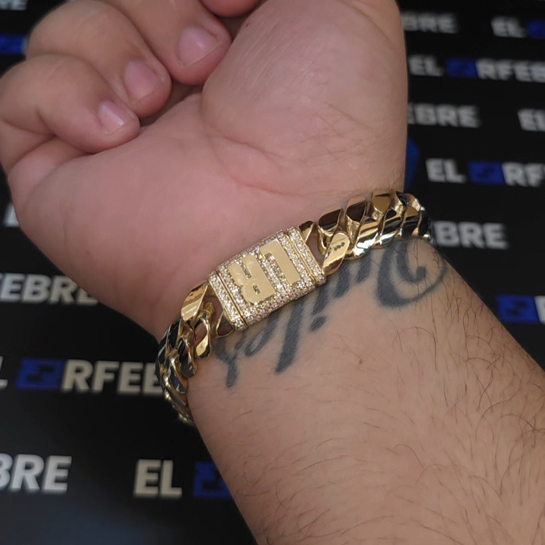 14mm MiamiCubanLink Custom Bracelet
