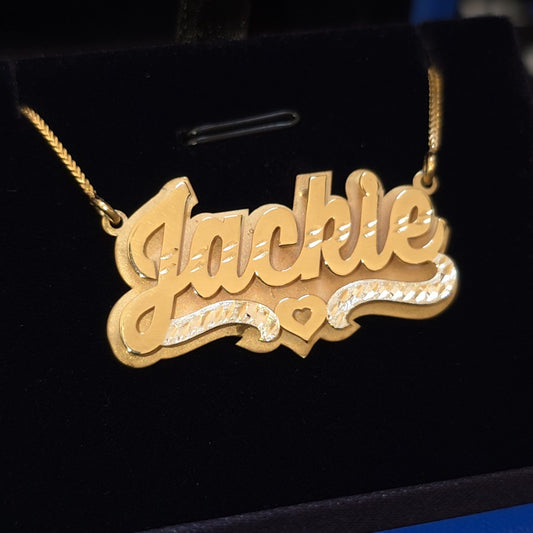 Double Name Plate