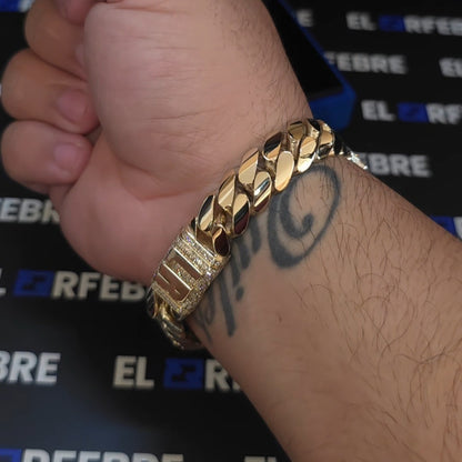 14mm MiamiCubanLink Custom Bracelet